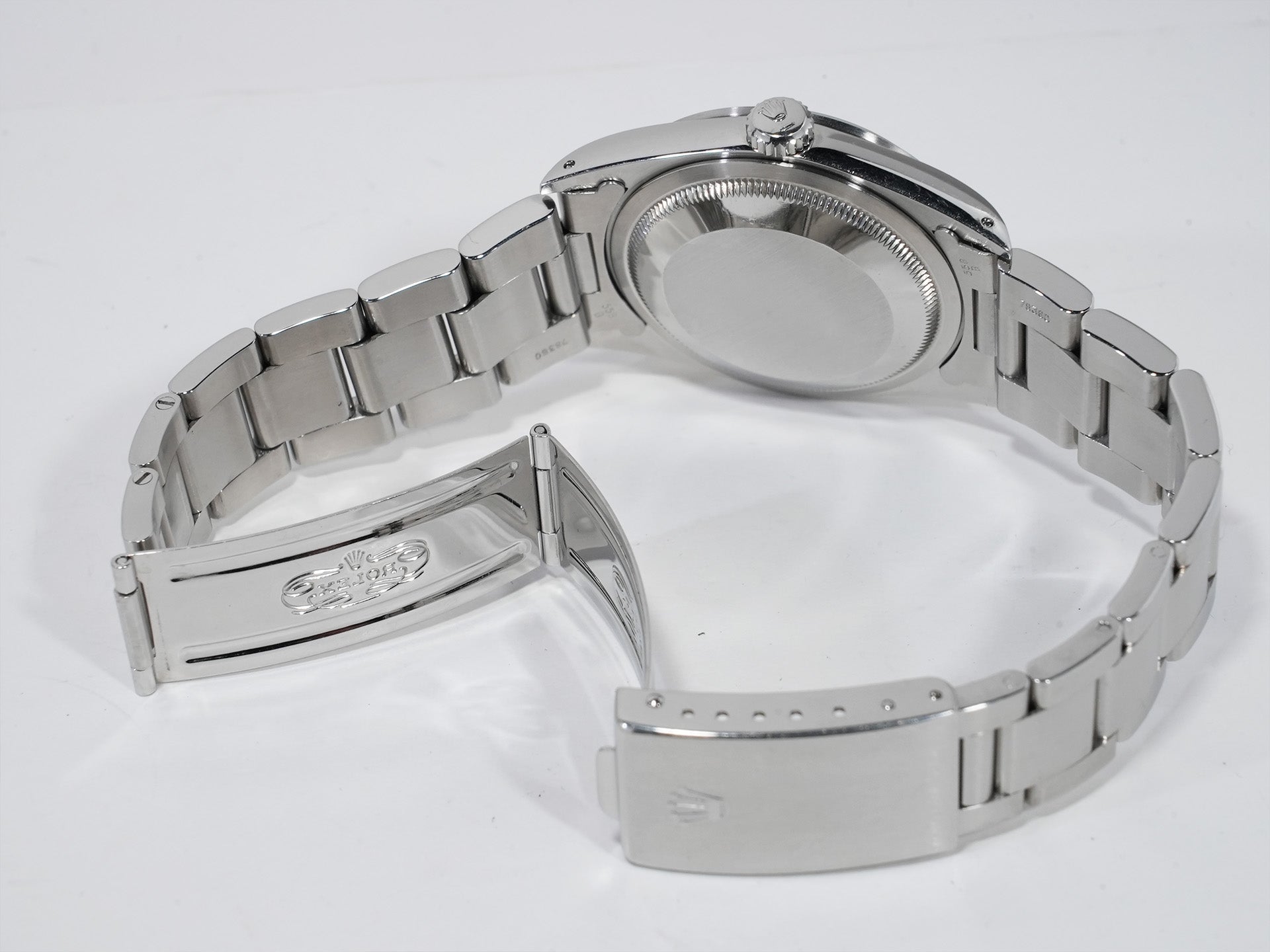 Rolex Explorer I Ref. 14270 Stainless Steel Black Dial Oyster Bracelet Used iawyh6ds