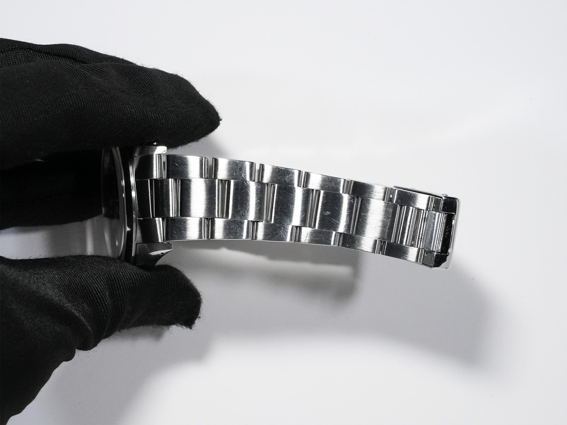 Rolex Explorer I Ref. 14270 Stainless Steel Black Dial Oyster Bracelet Used iawyh6ds