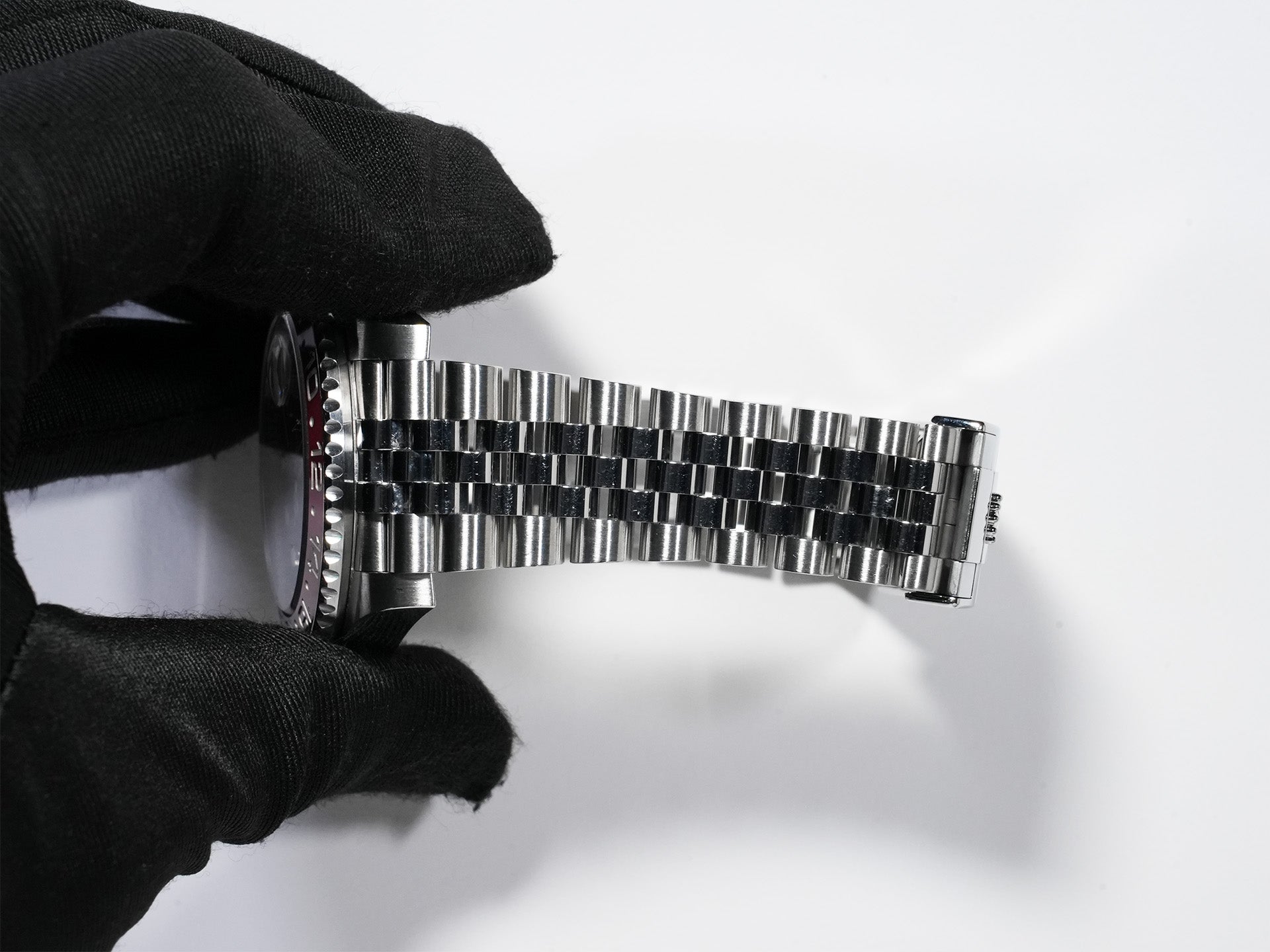 Rolex GMT-Master II Ref. 126710BLRO Stainless Steel Black Dial Jubilee Bracelet Pre-owned bb795bkh
