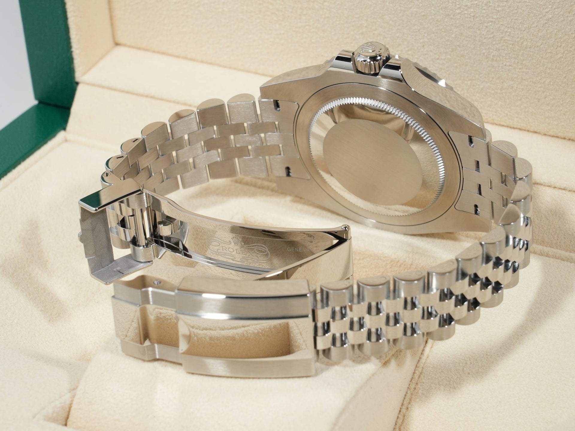 ROLEX GMT-Master II Ref.126710BLNR Stainless Steel Black Dial Jubilee Bracelet Unused ivv88h6i