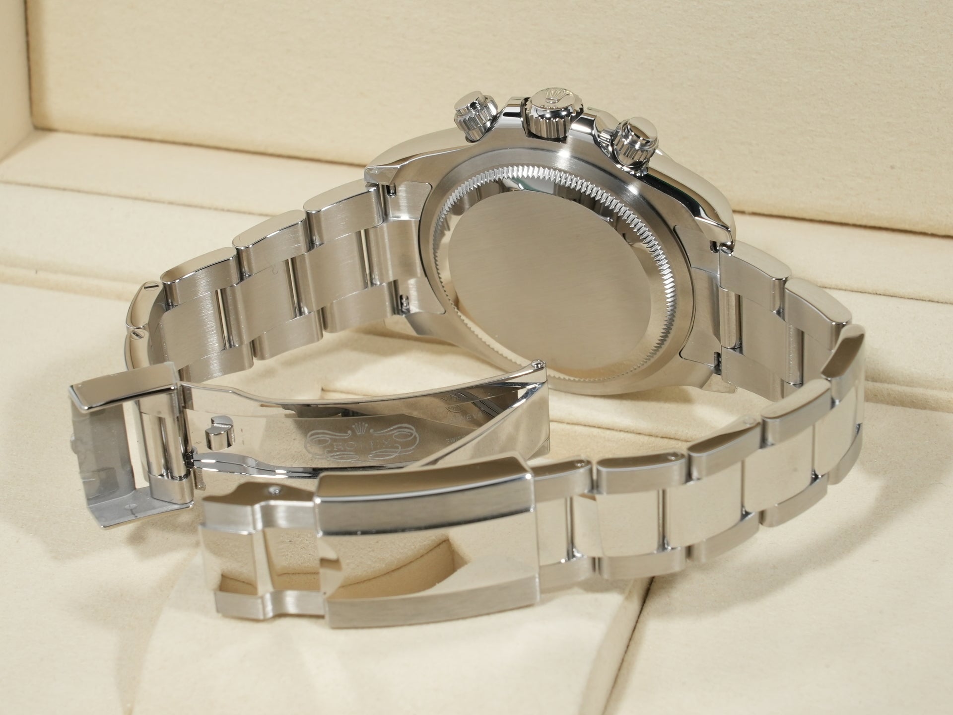 Rolex Daytona Ref. 126500LN Stainless Steel Black Dial Unused qmcvwjpe