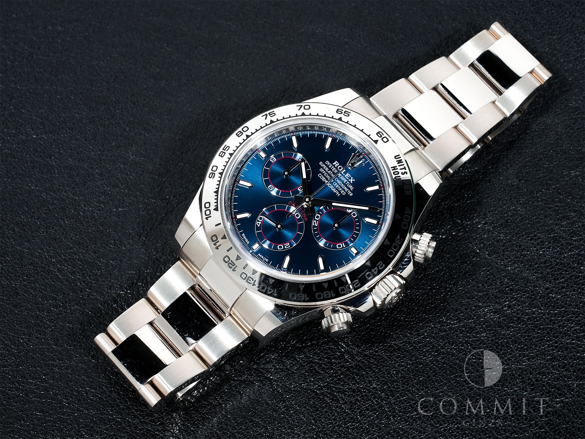 Rolex Daytona Ref. 126509 White Gold Bright Blue Dial Excellent Condition 8686o99u