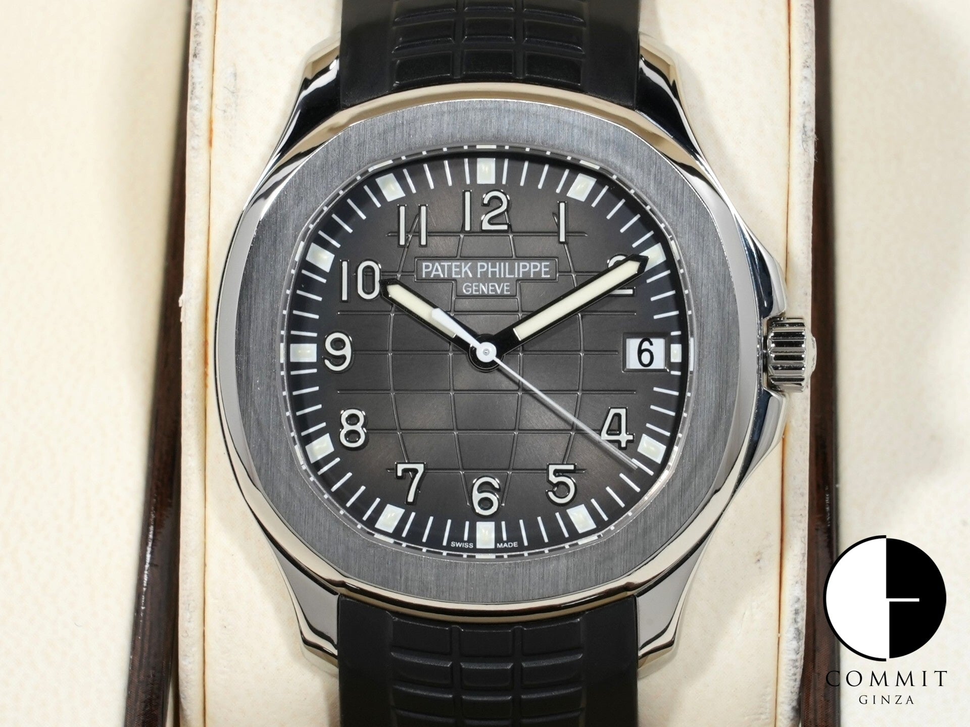 パテックフィリップ アクアノート Ref.5167A-001 ステンレススチール ブラック文字盤 美中古 s3hkd5ni