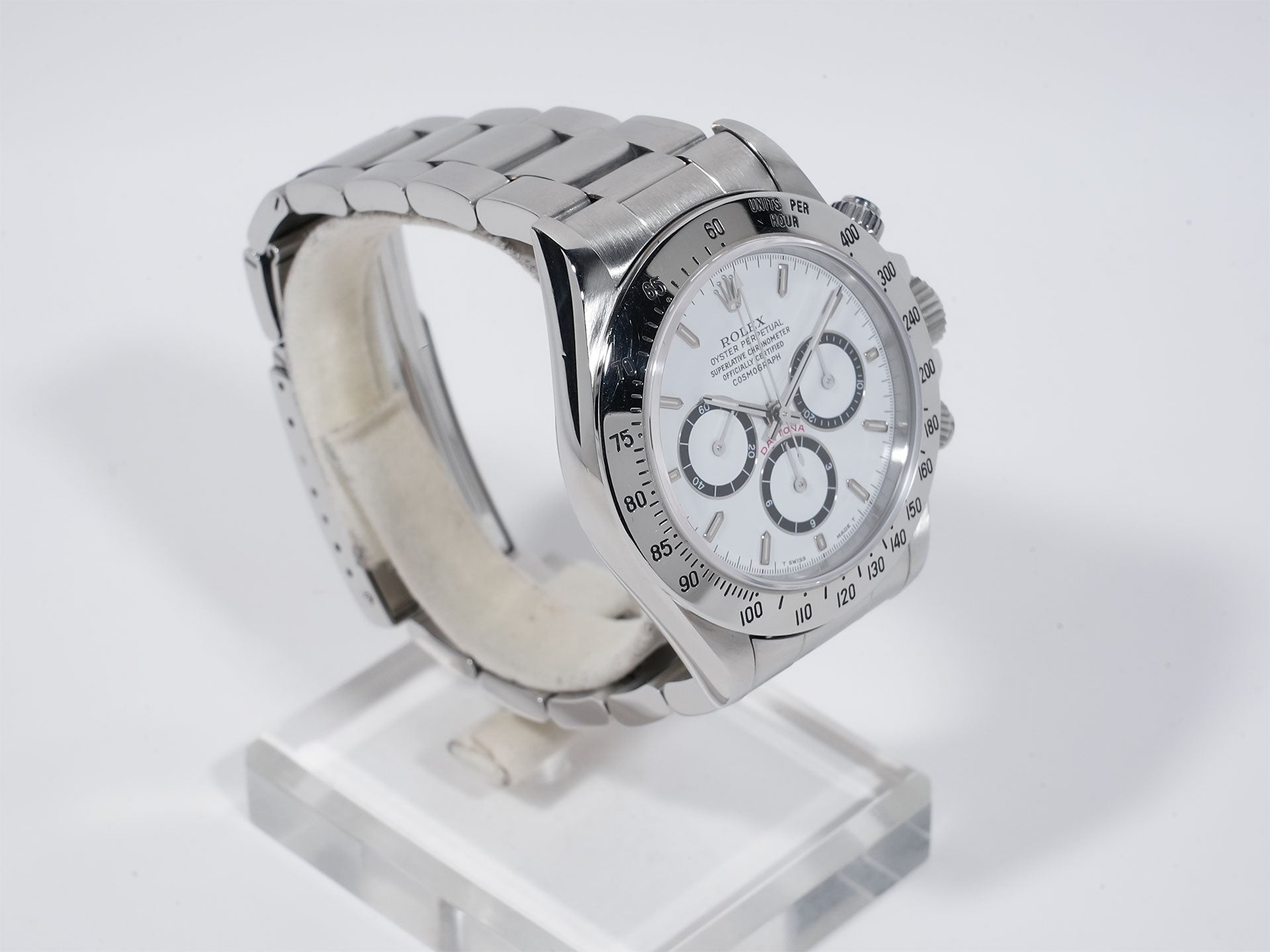 ロレックス デイトナ エルプリメロ Ref.16520 ステンレススチール ホワイト文字盤 中古 emrd2fpm