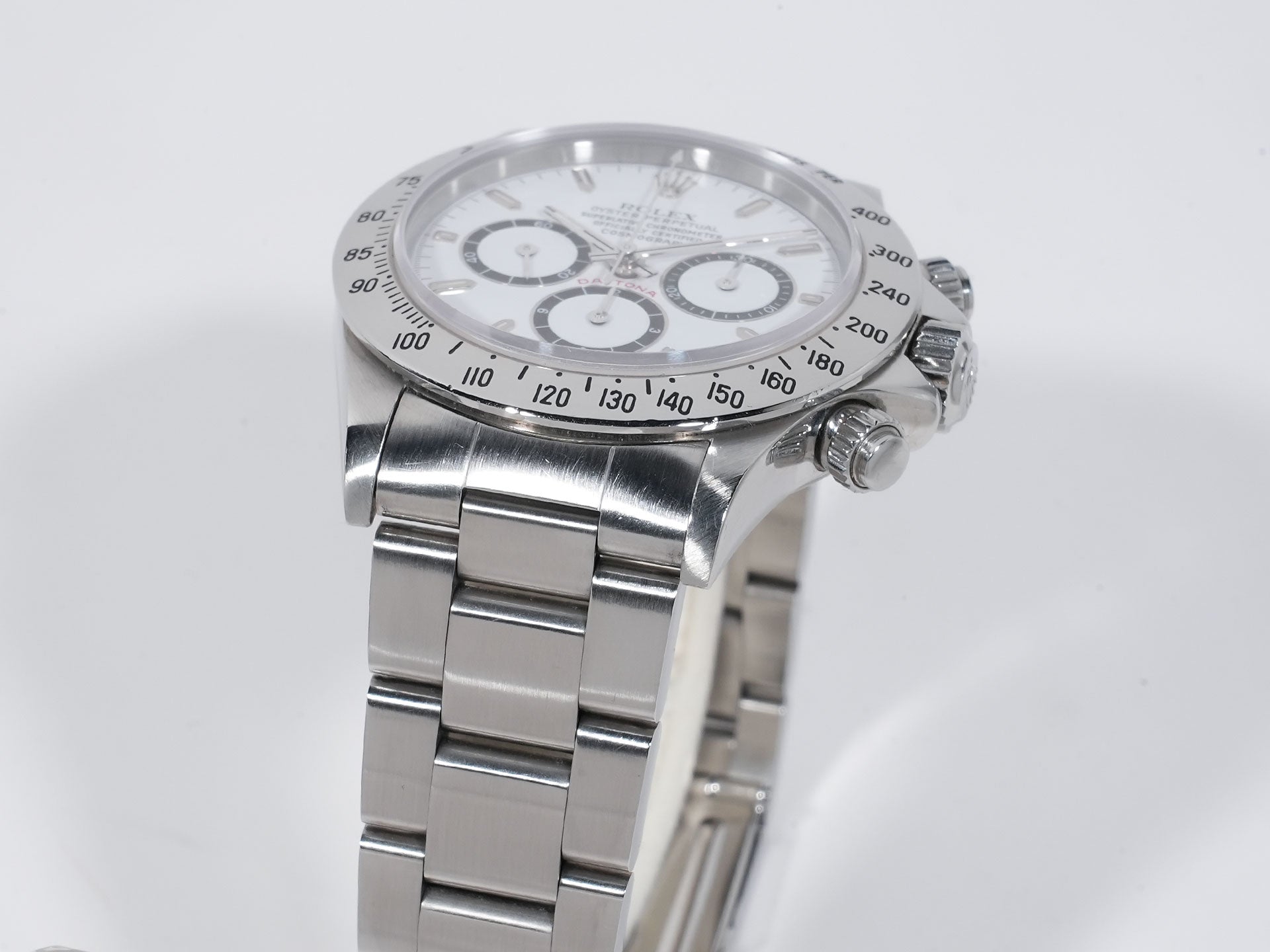 ロレックス デイトナ エルプリメロ Ref.16520 ステンレススチール ホワイト文字盤 中古 emrd2fpm