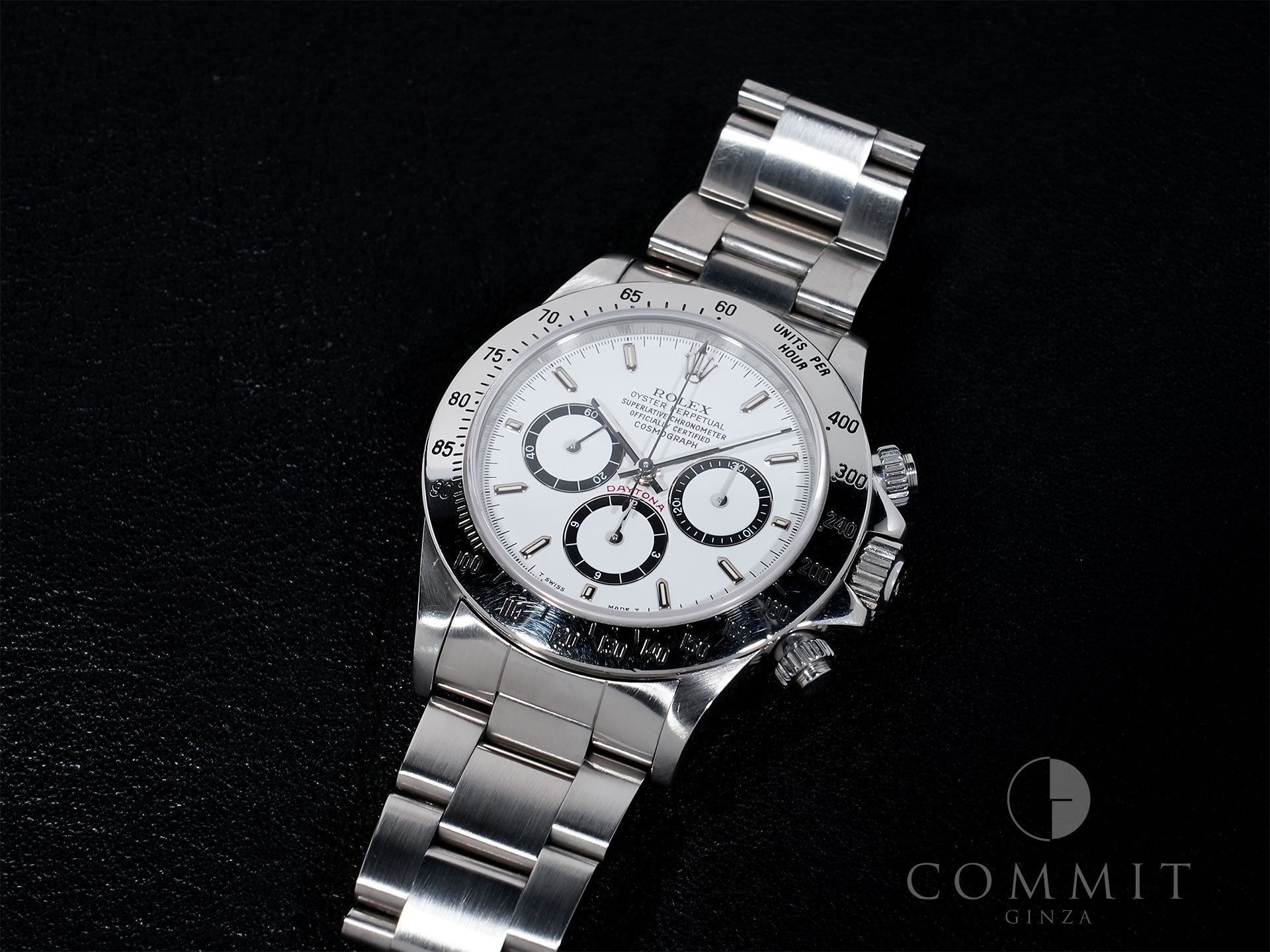 ロレックス デイトナ エルプリメロ Ref.16520 ステンレススチール ホワイト文字盤 中古 emrd2fpm
