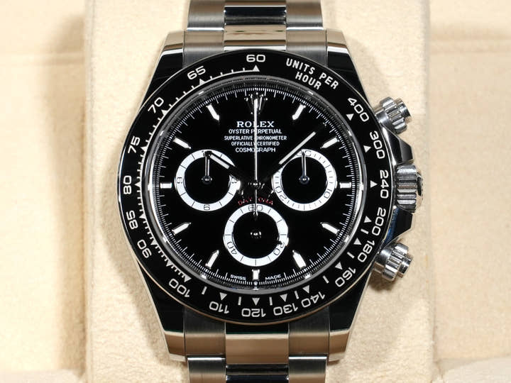 Rolex Daytona Ref. 126500LN Stainless Steel Black Dial Used o3jv4232