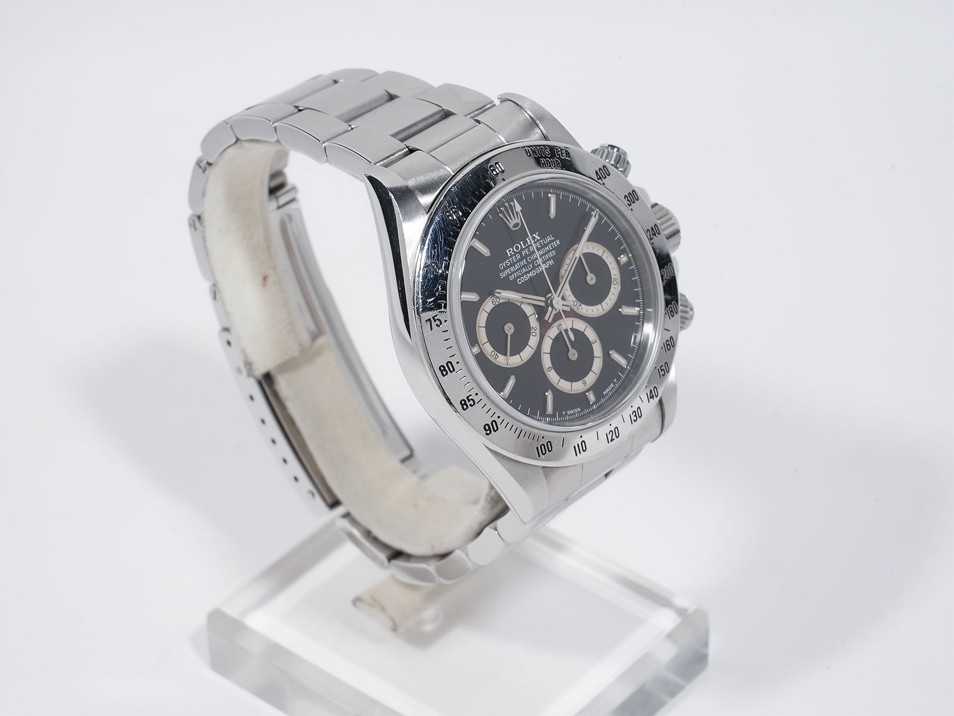 ロレックス デイトナ エルプリメロ Ref.16520 ステンレススチール ブラック文字盤 中古 6etb4h6r