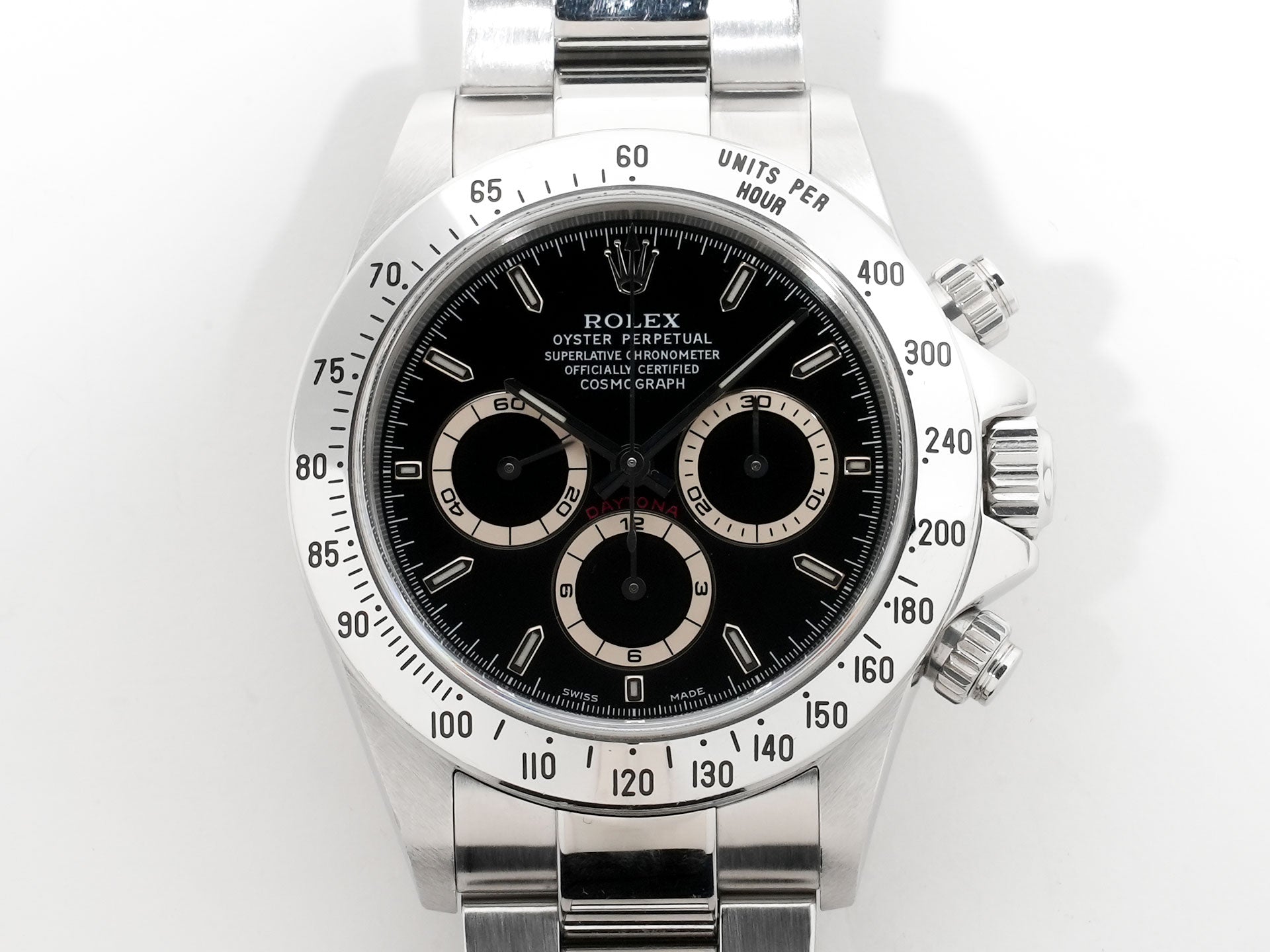 ロレックス デイトナ エルプリメロ Ref.16520 ステンレススチール ブラック文字盤 中古 crg78wyp