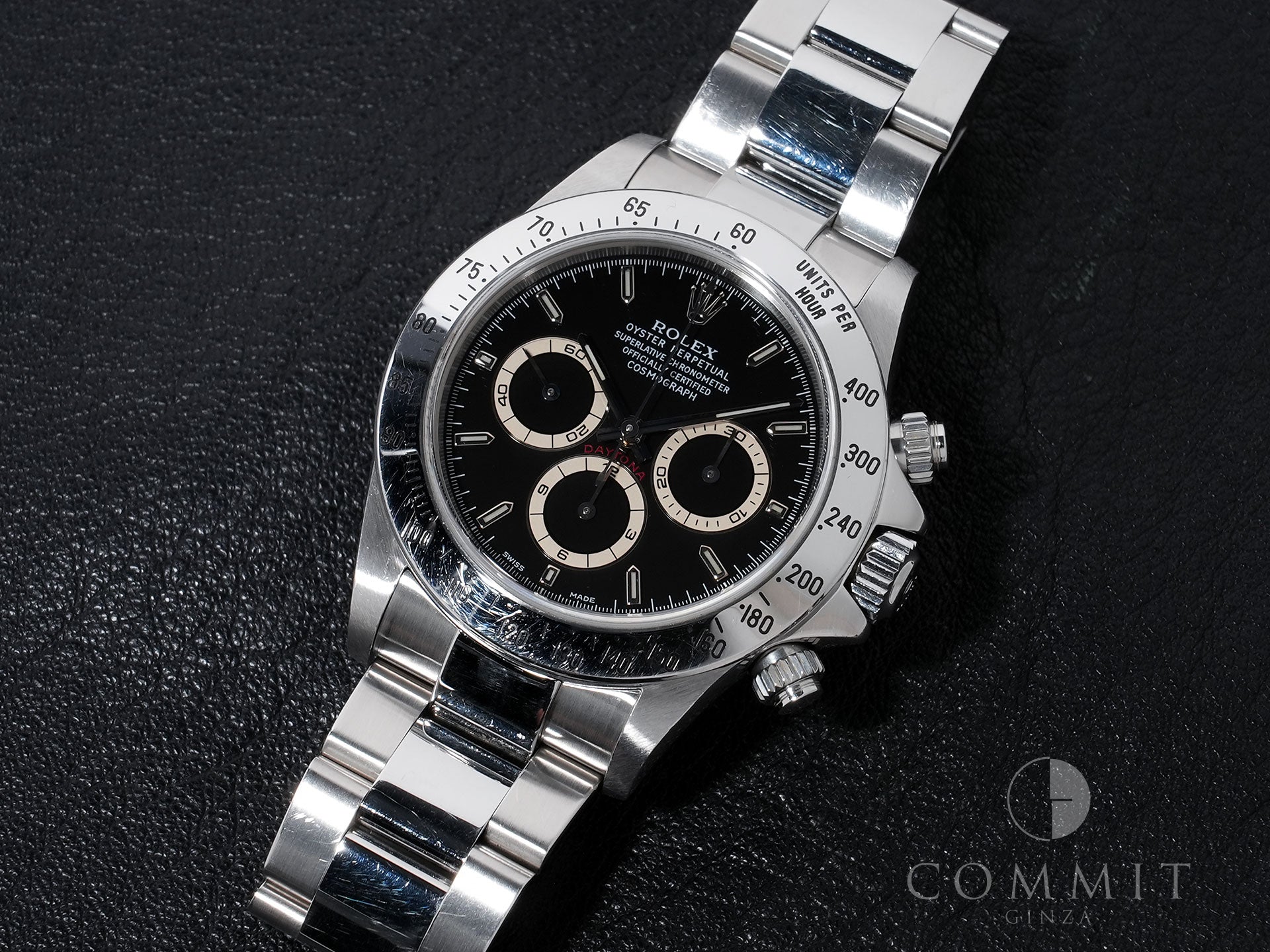 ロレックス デイトナ エルプリメロ Ref.16520 ステンレススチール ブラック文字盤 中古 crg78wyp