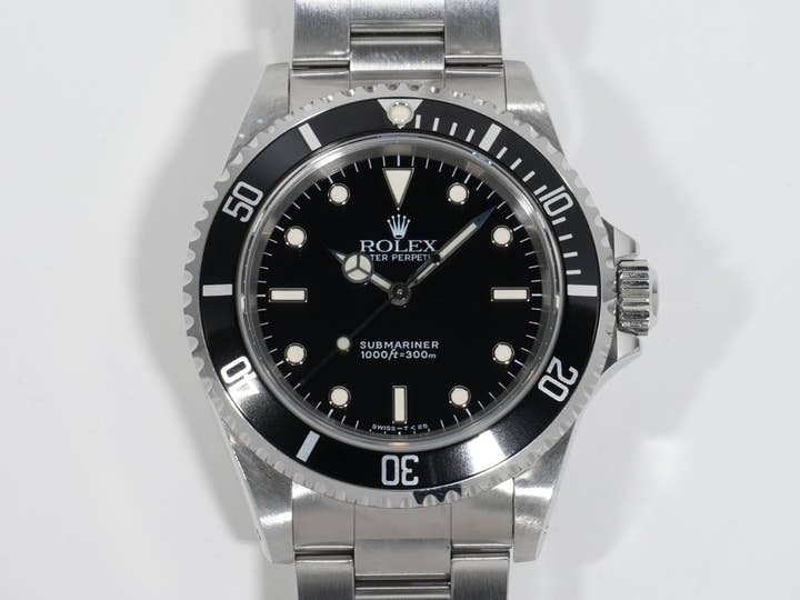 Rolex Submariner No-Date Ref. 14060 Stainless Steel Black Dial Used z6wyxa23