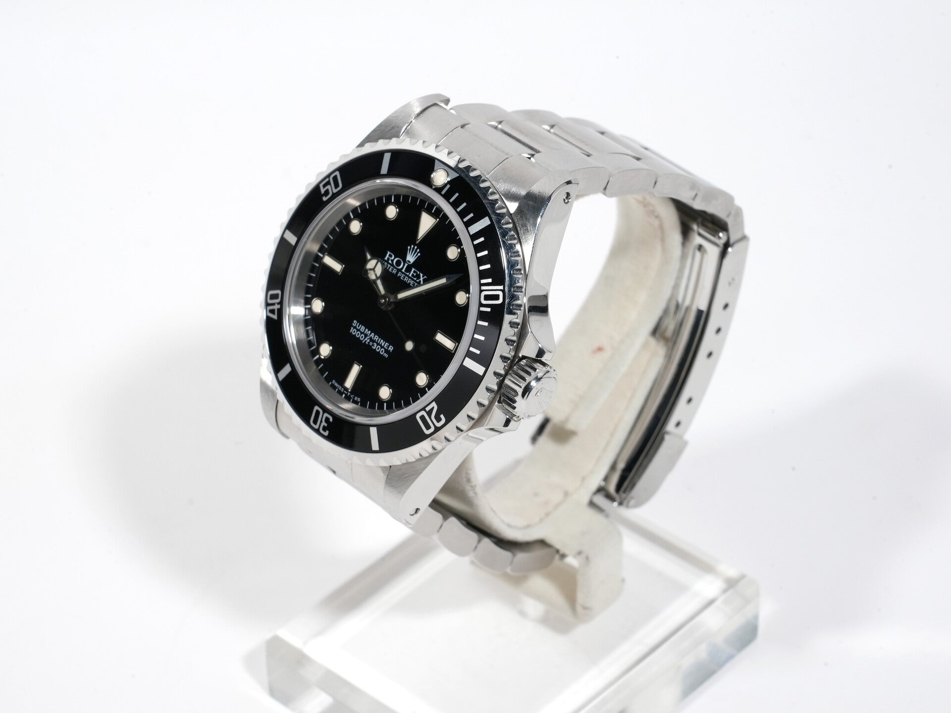 Rolex Submariner No-Date Ref. 14060 Stainless Steel Black Dial Used z6wyxa23