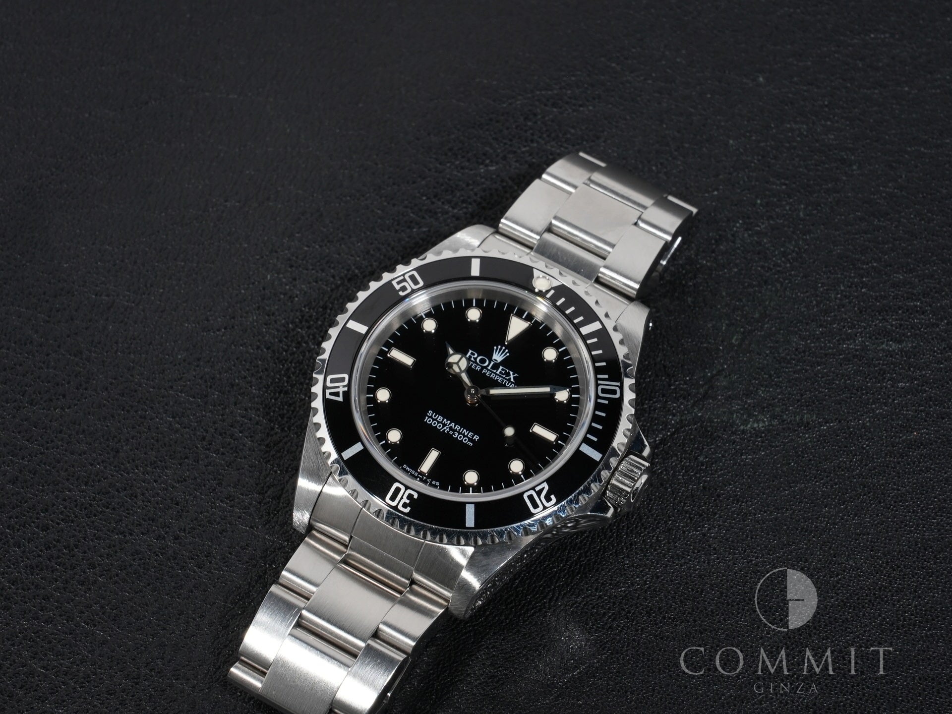 Rolex Submariner No-Date Ref. 14060 Stainless Steel Black Dial Used z6wyxa23