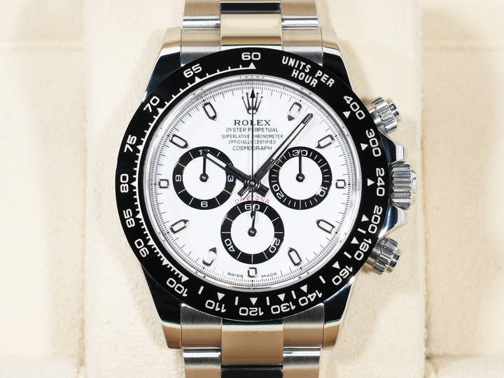 ロレックス デイトナ Ref.116500LN ステンレススチール ホワイト文字盤 美品 pv59eeet