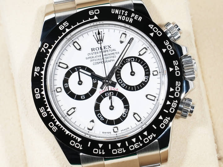 ロレックス デイトナ Ref.116500LN ステンレススチール ホワイト文字盤 美品 pv59eeet