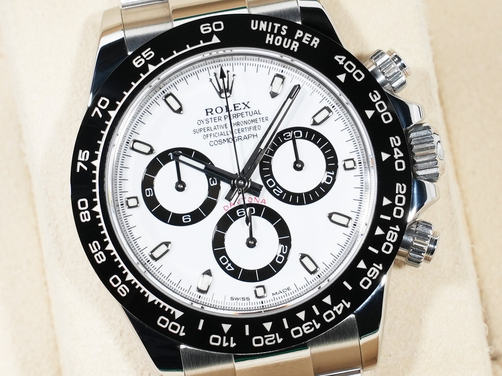 ロレックス デイトナ Ref.116500LN ステンレススチール ホワイト文字盤 美品 pv59eeet
