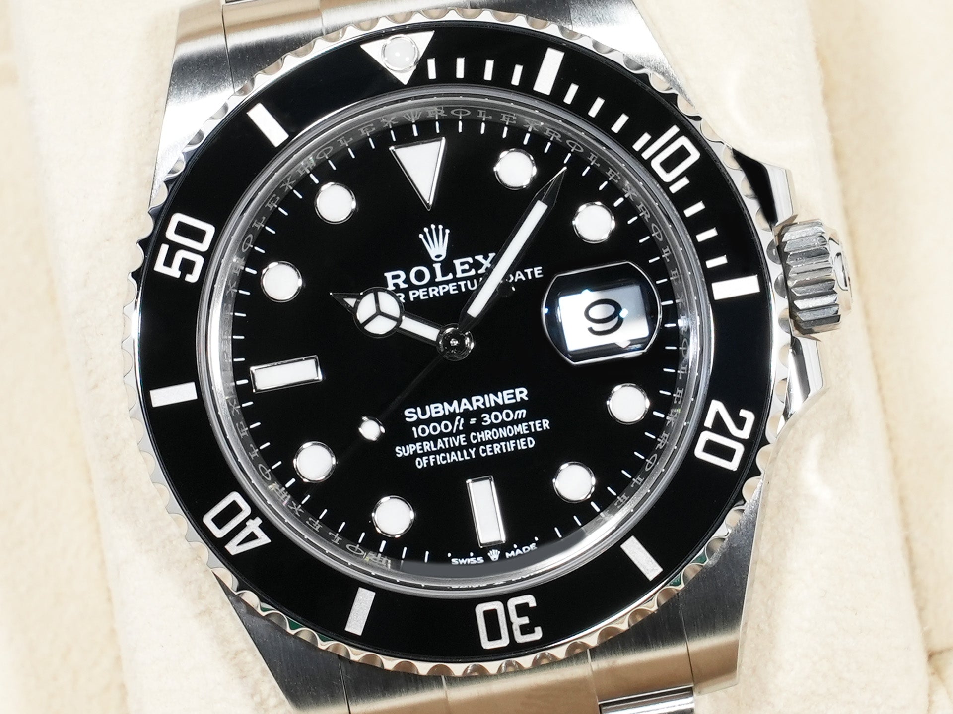 ロレックス サブマリーナー デイト Ref.126610LN ステンレススチール ブラック文字盤 美品 9shzobbe