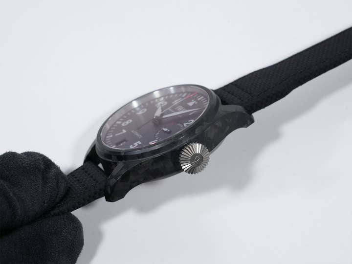 IWC ビッグパイロットウォッチ ブラックカーボン Ref.IW506101 カーボン グレー文字盤 未使用 t7d9jk5w