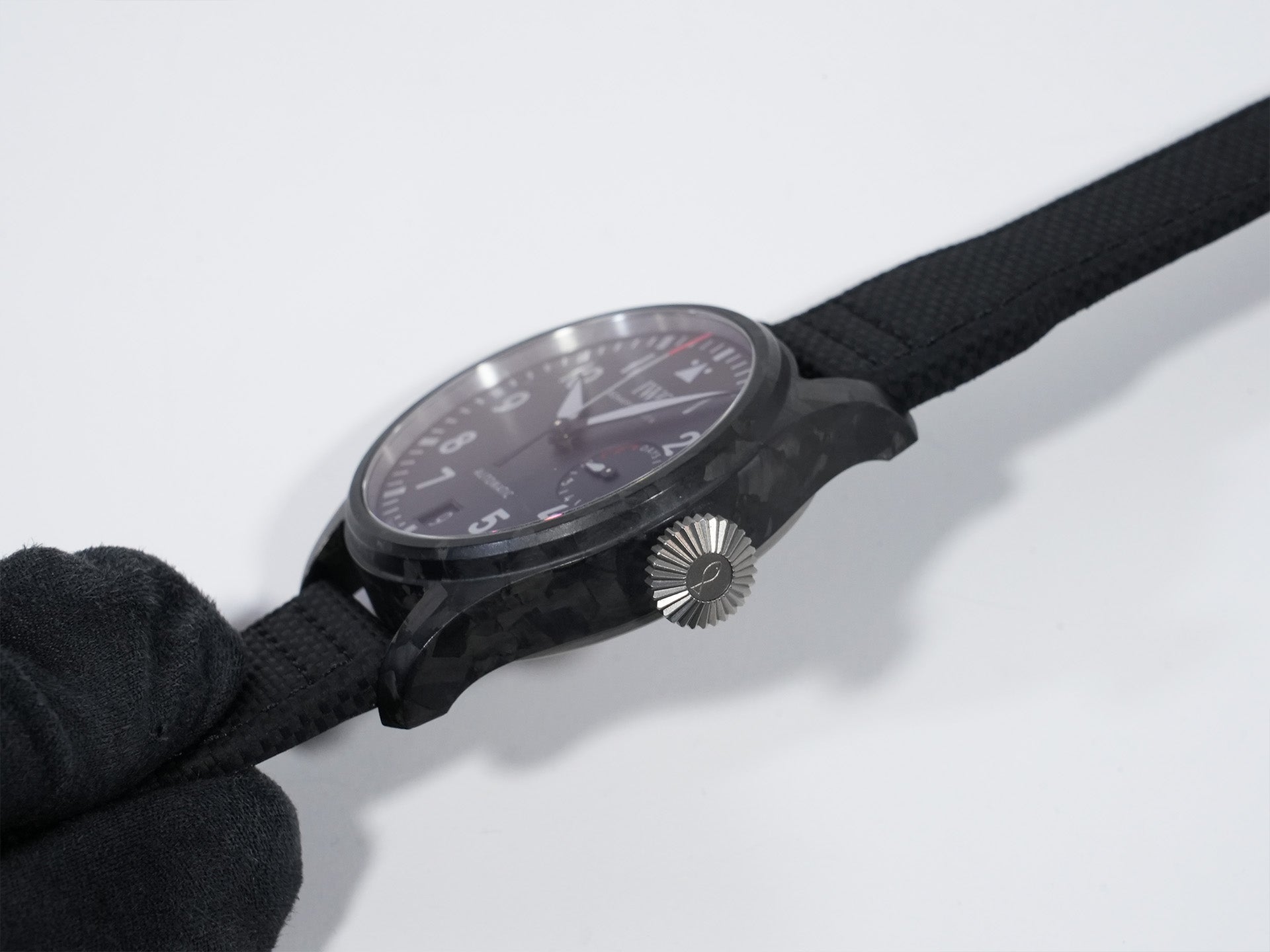 IWC ビッグパイロットウォッチ ブラックカーボン Ref.IW506101 カーボン グレー文字盤 未使用 t7d9jk5w