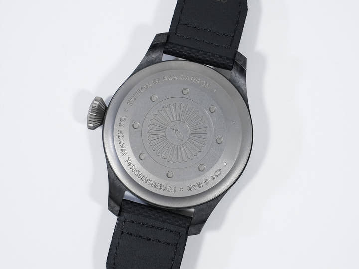 IWC ビッグパイロットウォッチ ブラックカーボン Ref.IW506101 カーボン グレー文字盤 未使用 t7d9jk5w