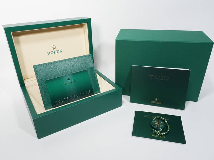 ロレックス GMTマスターII Ref.126710BLNR ステンレススチール ブラック文字盤 オイスターブレスレット 未使用 wocycq92