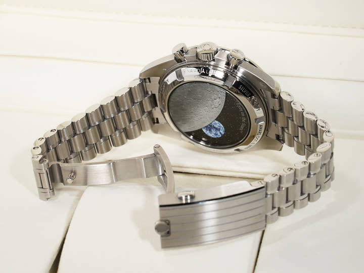 オメガ スピードマスター 記念モデル コーアクシャル マスター クロノメーター クロノグラフ 42MM Ref.310.32.42.50.02.001 ステンレススチール シルバー文字盤 美中古 ppuee7hj