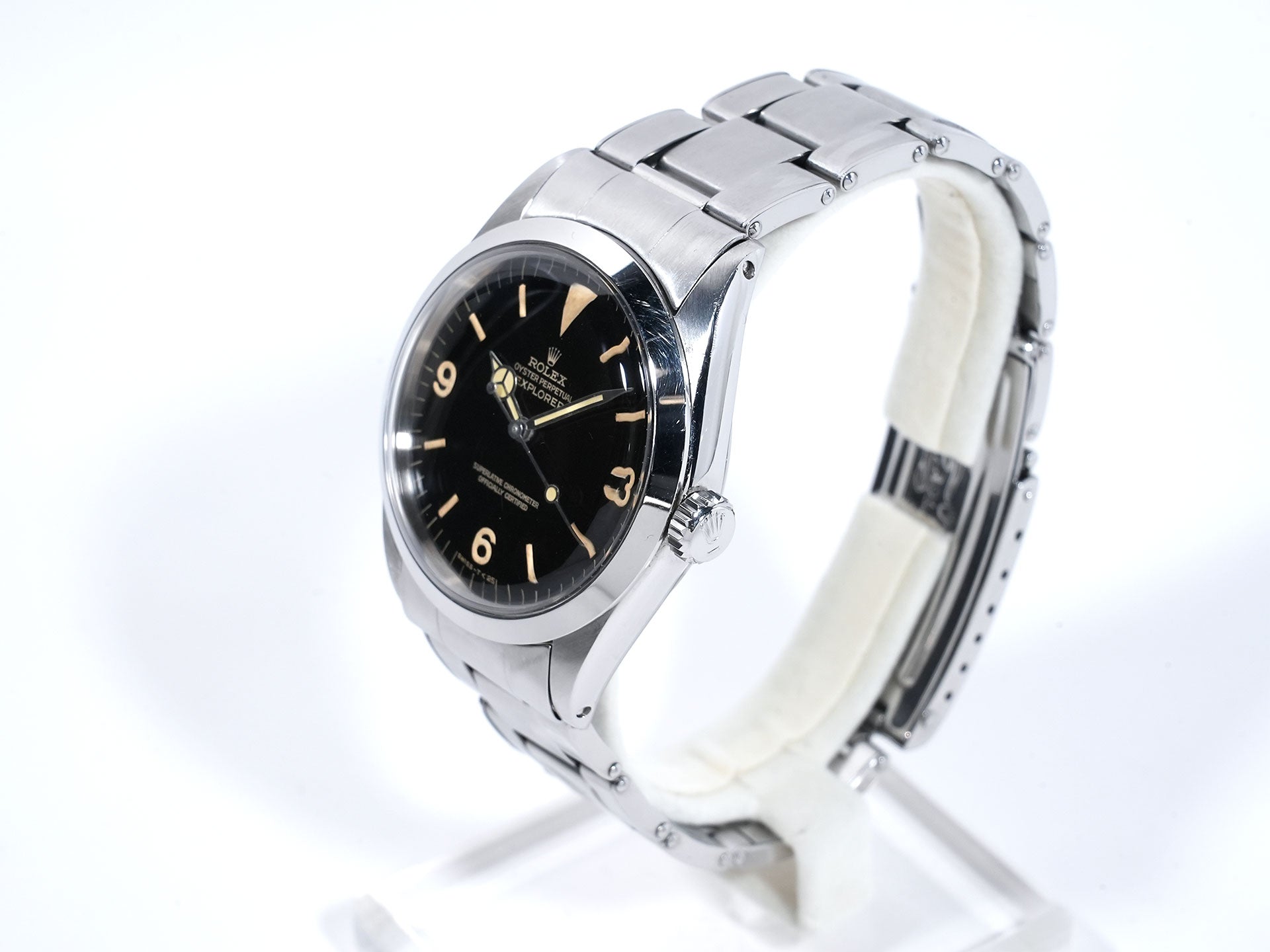 ロレックス エクスプローラーI Ref.1016 ステンレススチール ブラック文字盤 中古 ojsjhfgz