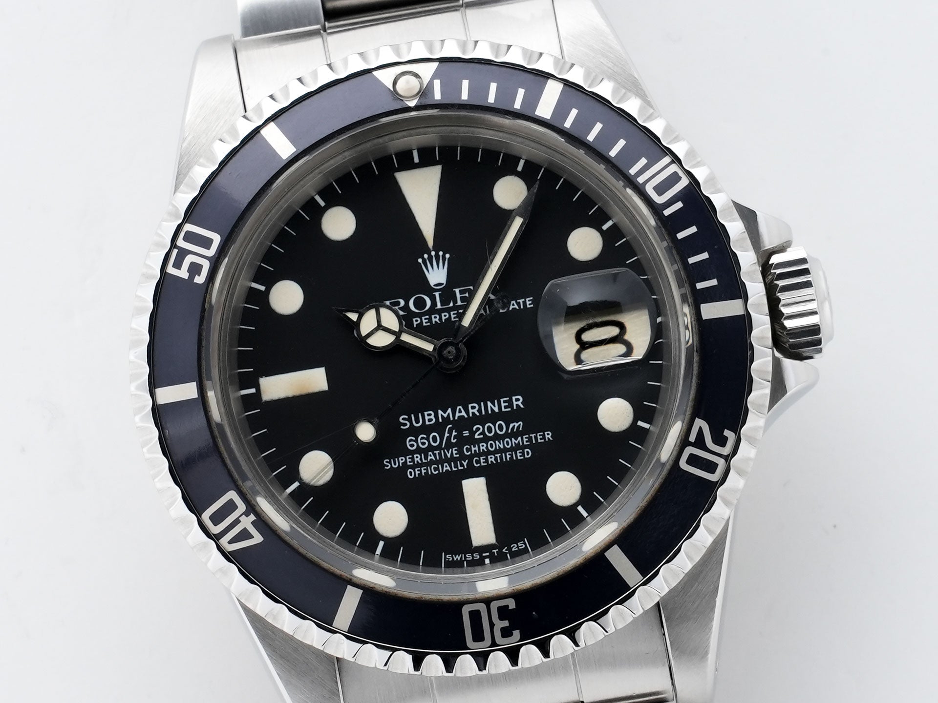 ロレックス サブマリーナー デイト Ref.1680 ステンレススチール ブラック文字盤 中古 wsngnkvu