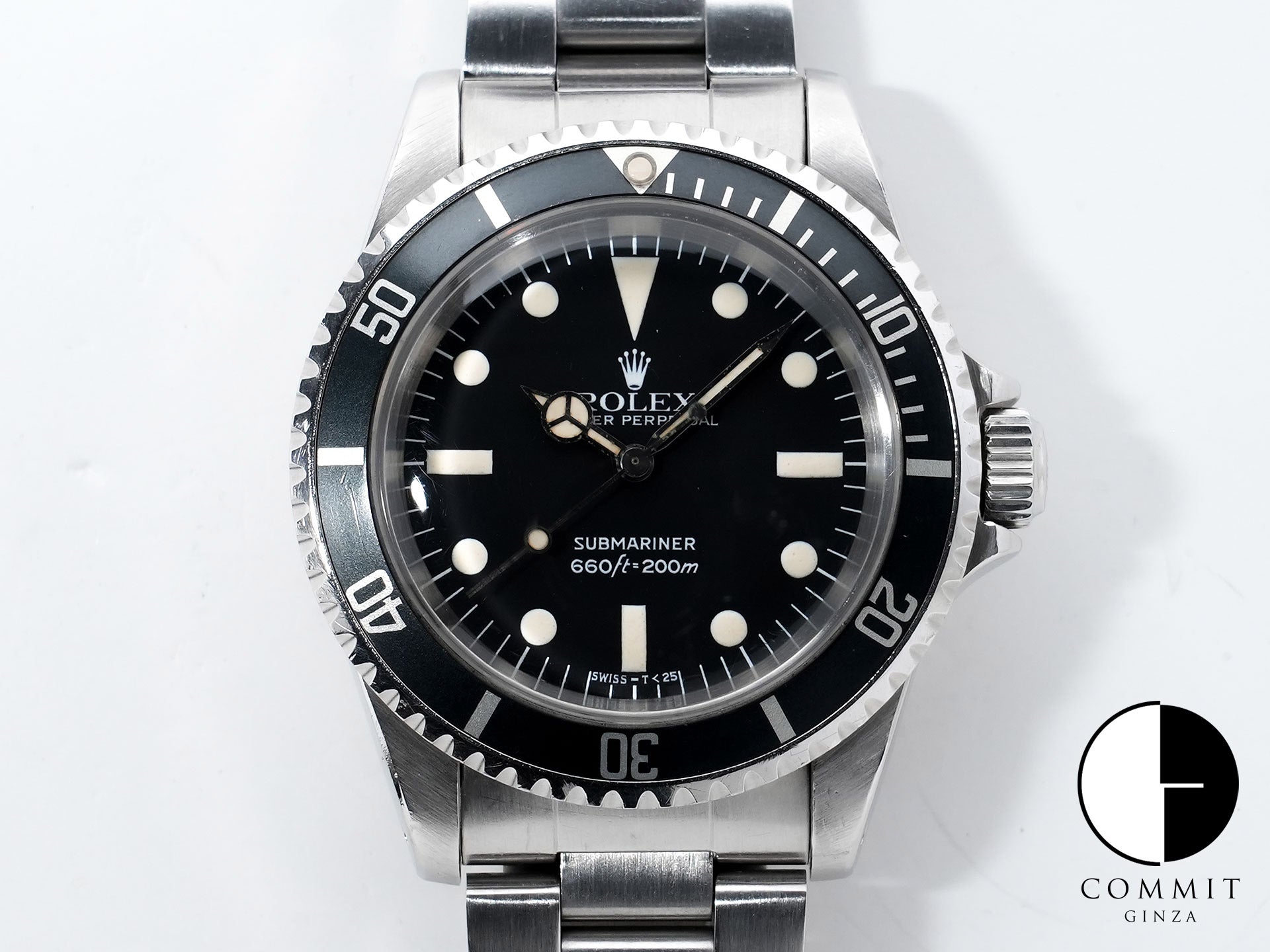 Rolex Submariner Ref. 5513 Stainless Steel Black Dial Used bun4edm8
