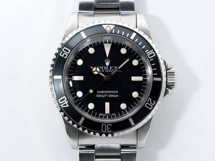 Rolex Submariner Ref. 5513 Stainless Steel Black Dial Used bun4edm8