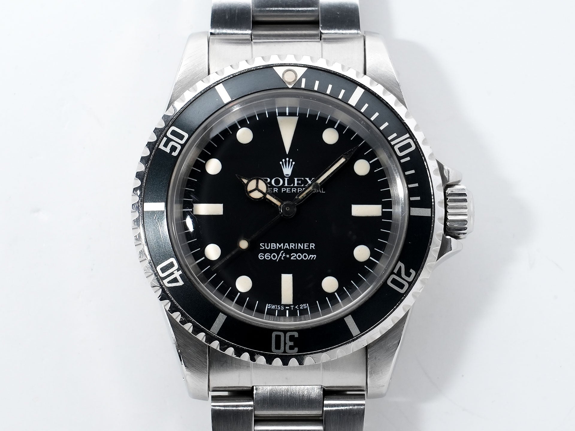 Rolex Submariner Ref. 5513 Stainless Steel Black Dial Used bun4edm8