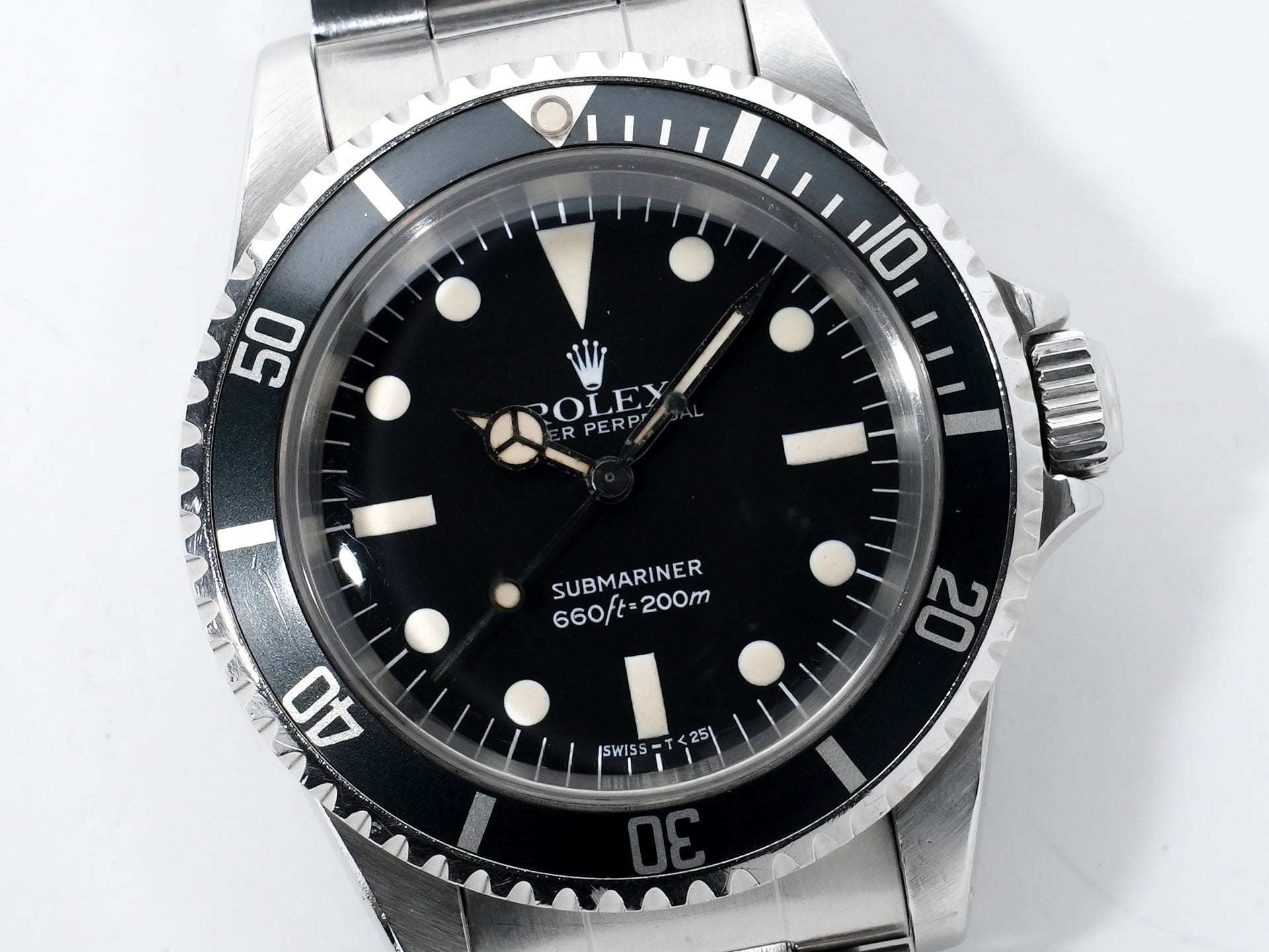 Rolex Submariner Ref. 5513 Stainless Steel Black Dial Used bun4edm8