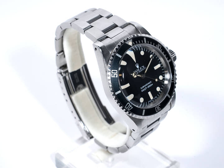 Rolex Submariner Ref. 5513 Stainless Steel Black Dial Used bun4edm8
