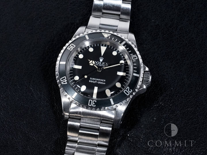Rolex Submariner Ref. 5513 Stainless Steel Black Dial Used bun4edm8
