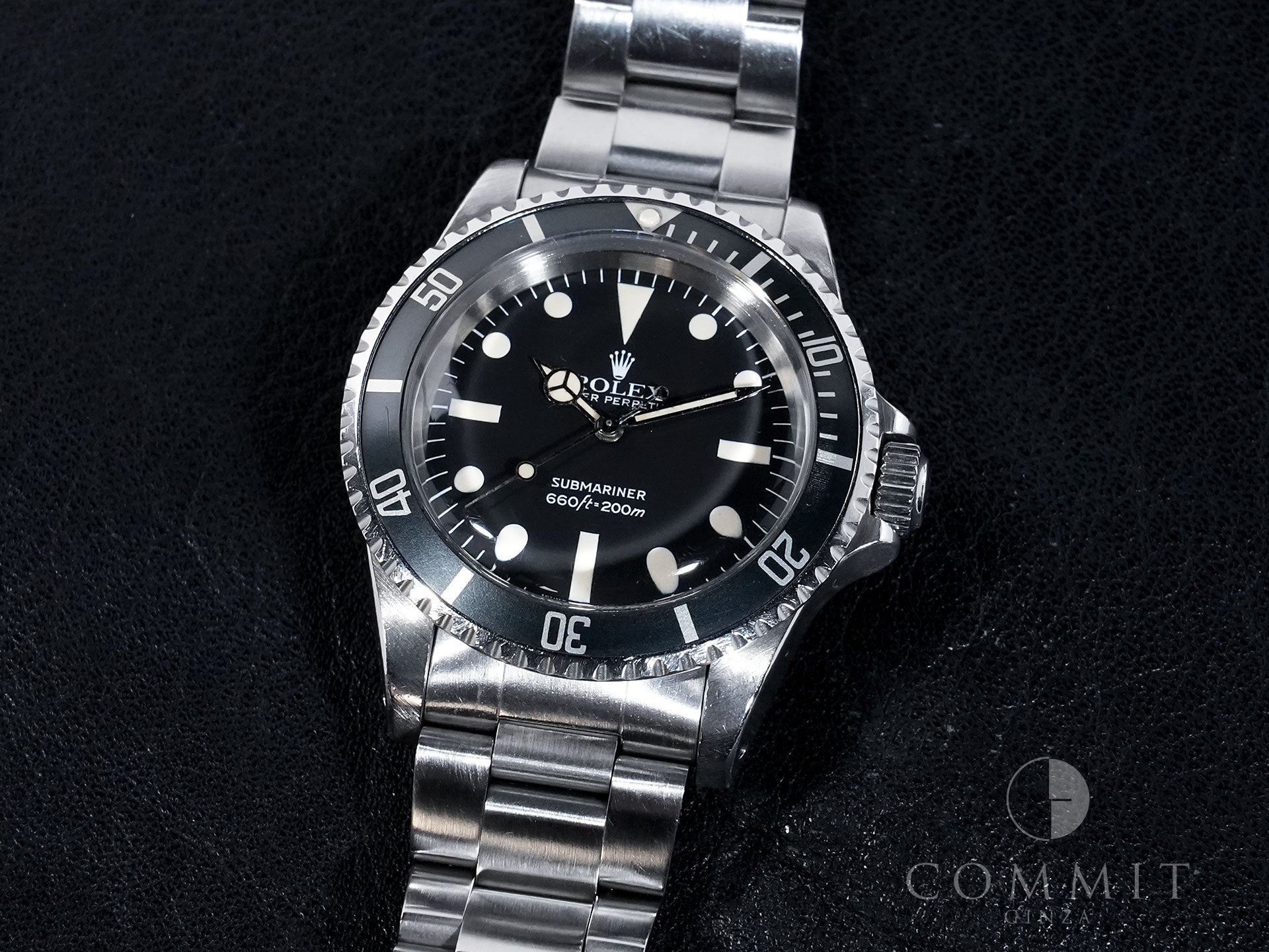 Rolex Submariner Ref. 5513 Stainless Steel Black Dial Used bun4edm8