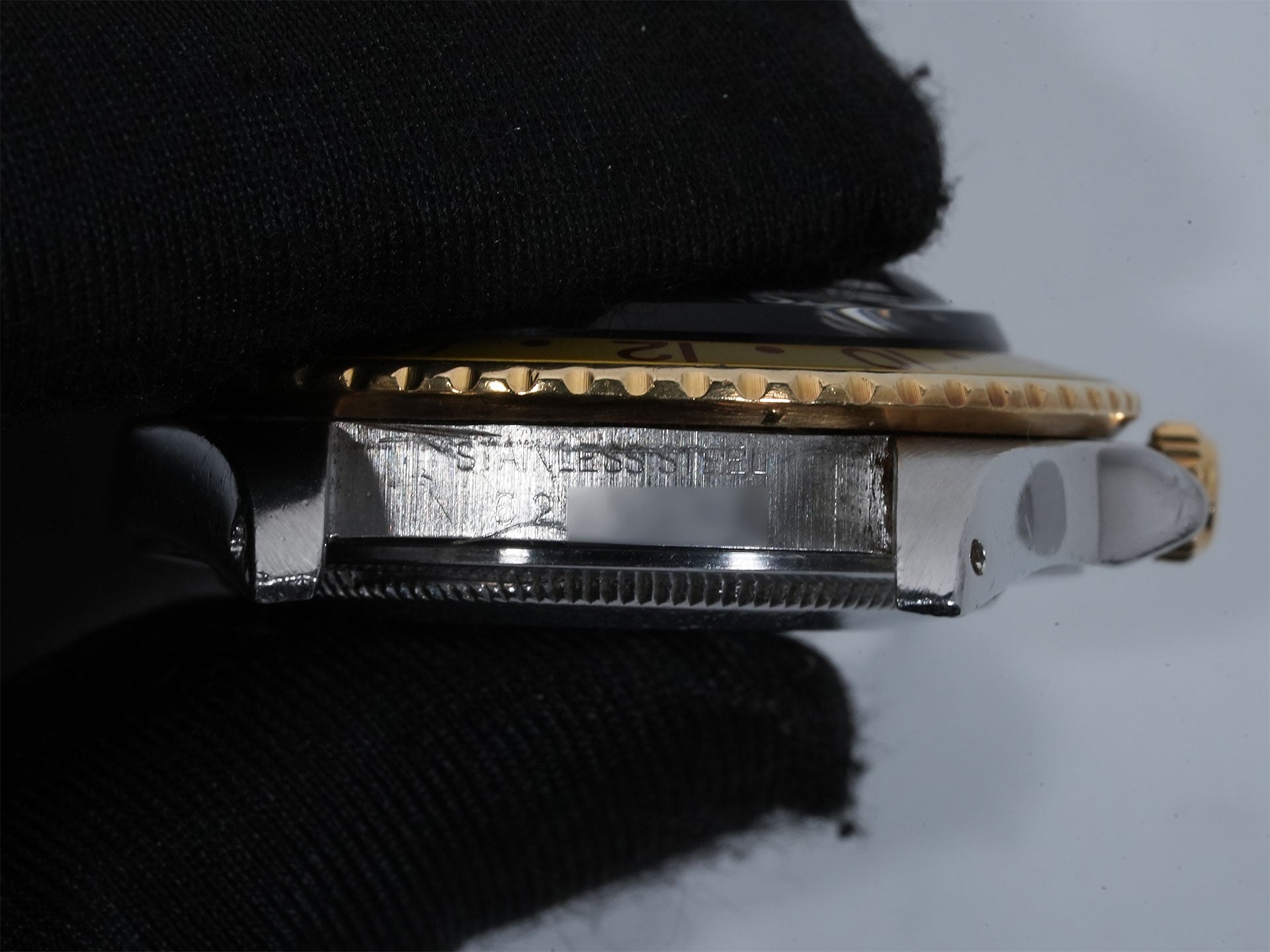 ロレックス GMTマスター Ref.16753 ステンレススチール/イエローゴールド ブラウン文字盤 ジュビリーブレスレット 中古 b7inqk6m