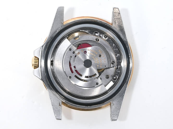 ロレックス GMTマスター Ref.16753 ステンレススチール/イエローゴールド ブラウン文字盤 ジュビリーブレスレット 中古 b7inqk6m