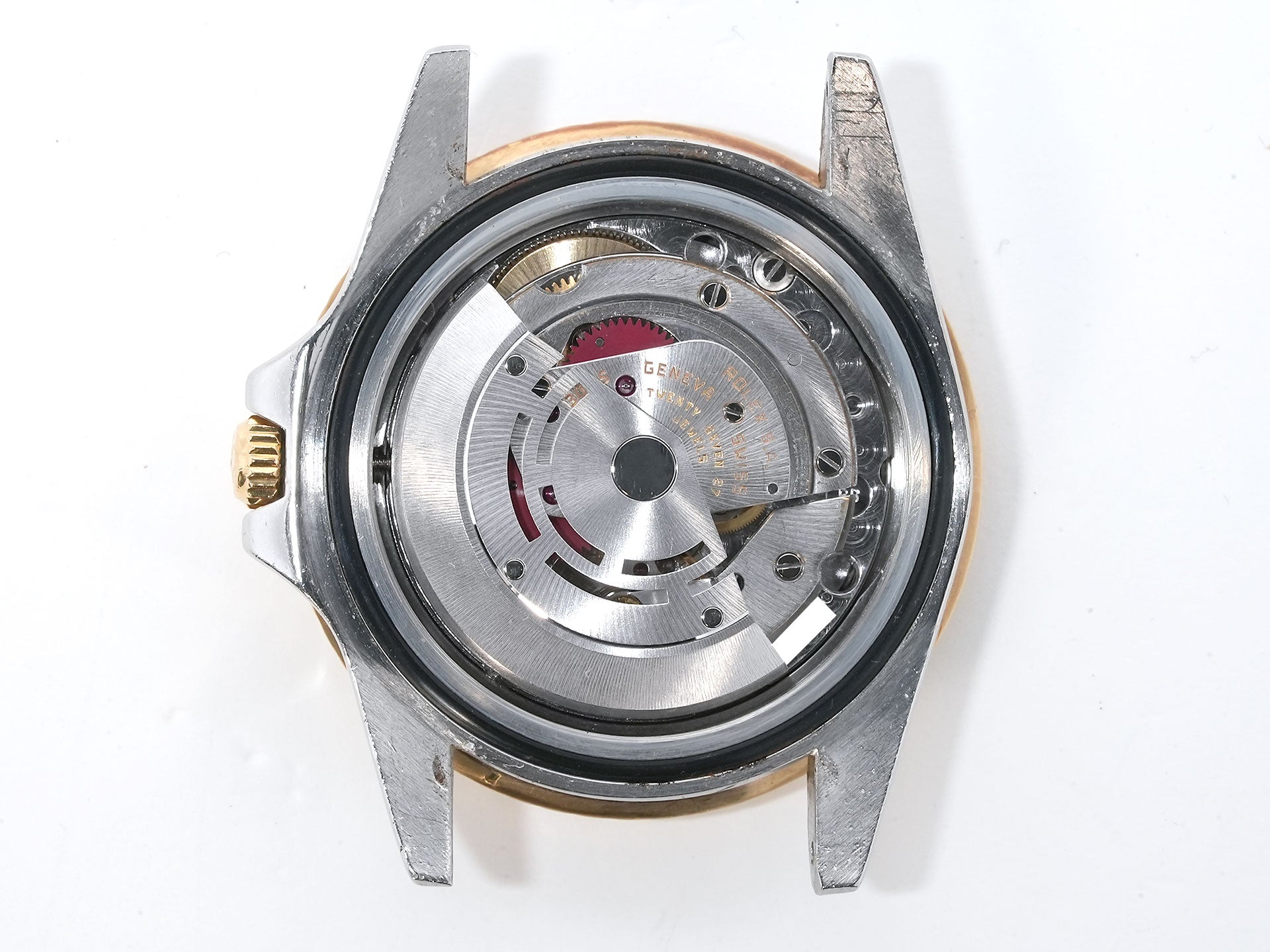 ロレックス GMTマスター Ref.16753 ステンレススチール/イエローゴールド ブラウン文字盤 ジュビリーブレスレット 中古 b7inqk6m