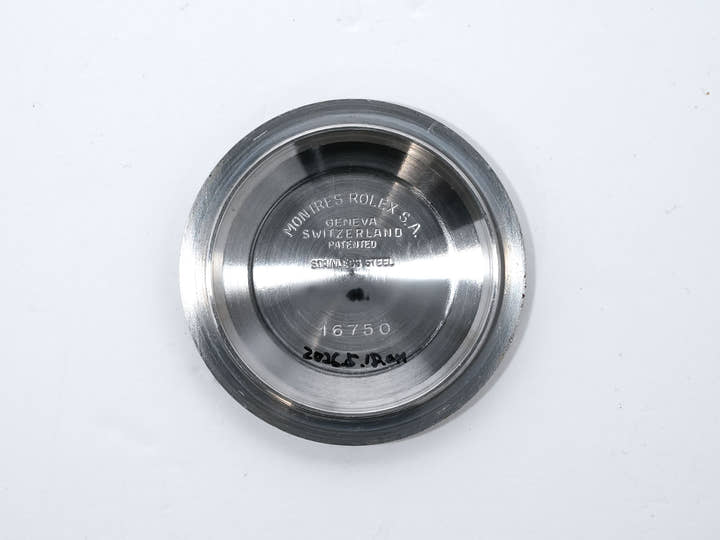 ロレックス GMTマスター Ref.16753 ステンレススチール/イエローゴールド ブラウン文字盤 ジュビリーブレスレット 中古 b7inqk6m