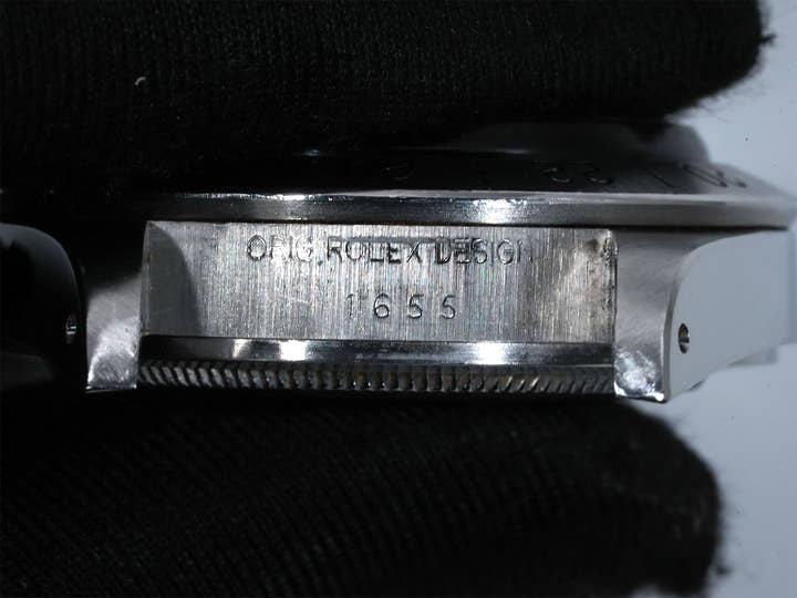 ロレックス エクスプローラーII Ref.1655 ステンレススチール ブラック文字盤 オイスターブレスレット 中古 mjsapxjb