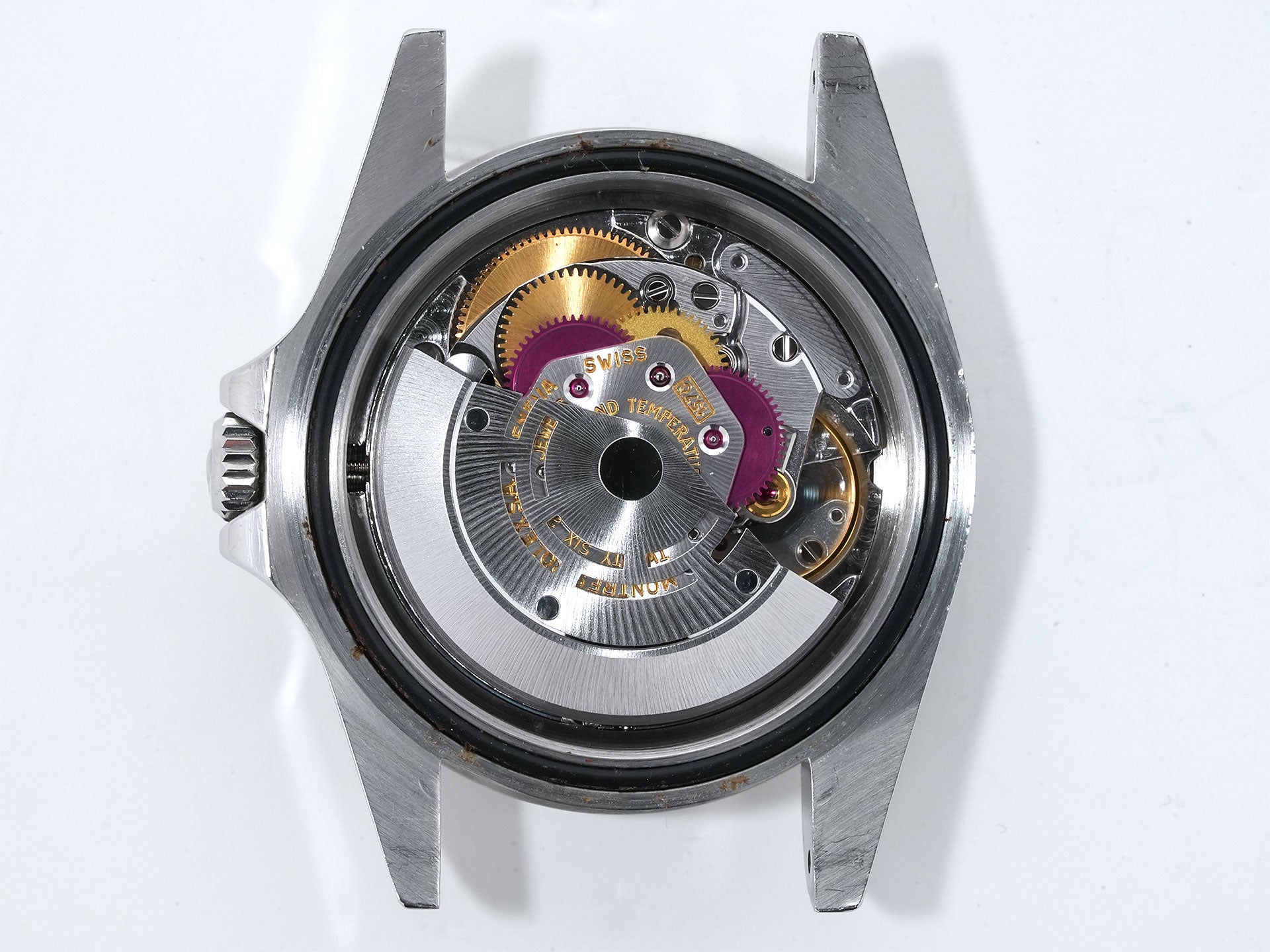 ロレックス エクスプローラーII Ref.1655 ステンレススチール ブラック文字盤 オイスターブレスレット 中古 mjsapxjb