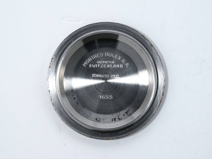 ロレックス エクスプローラーII Ref.1655 ステンレススチール ブラック文字盤 オイスターブレスレット 中古 mjsapxjb