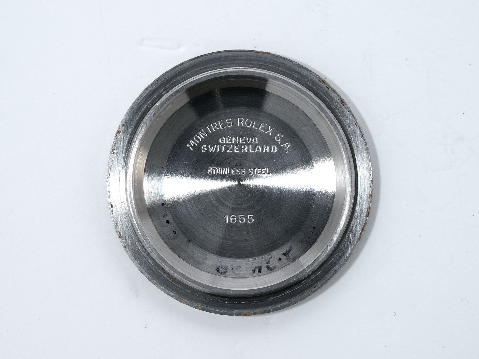 ロレックス エクスプローラーII Ref.1655 ステンレススチール ブラック文字盤 オイスターブレスレット 中古 mjsapxjb