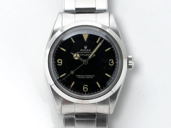 Rolex Explorer I Ref. 1016 Stainless Steel Black Dial Used scmpxexc