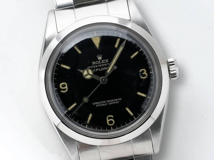 Rolex Explorer I Ref. 1016 Stainless Steel Black Dial Used scmpxexc