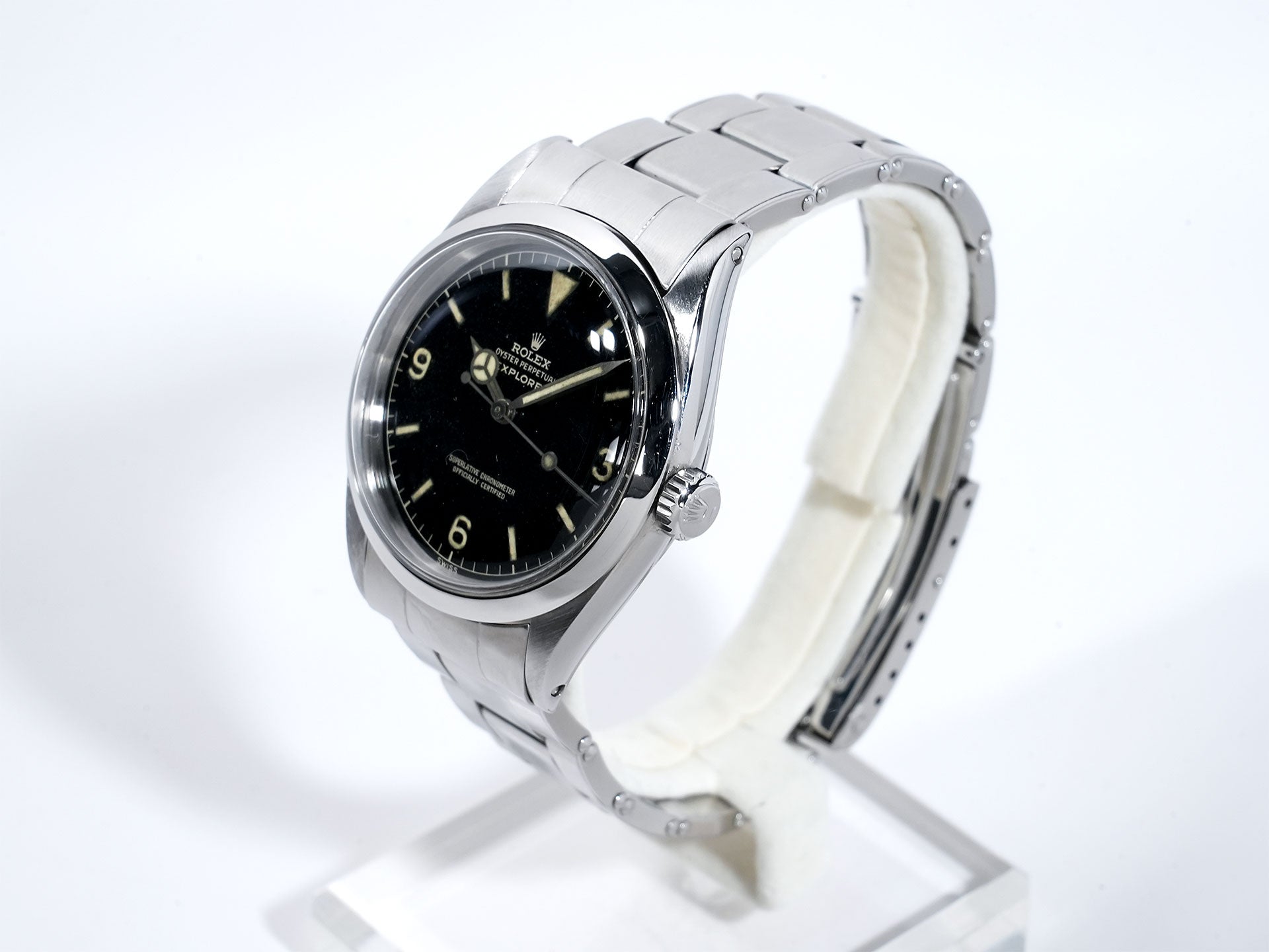 Rolex Explorer I Ref. 1016 Stainless Steel Black Dial Used scmpxexc