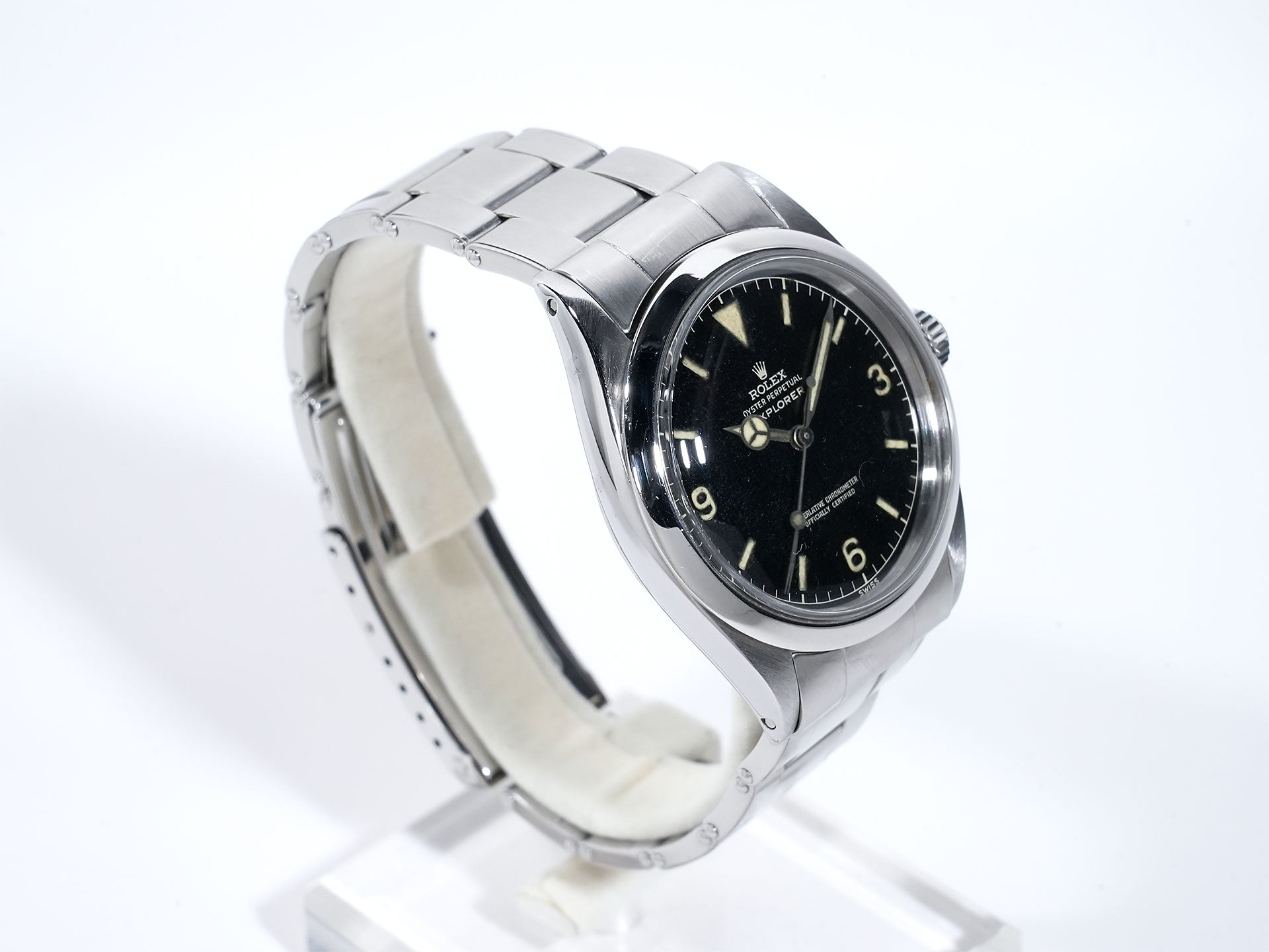 Rolex Explorer I Ref. 1016 Stainless Steel Black Dial Used scmpxexc