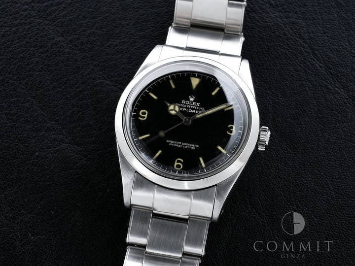 Rolex Explorer I Ref. 1016 Stainless Steel Black Dial Used scmpxexc