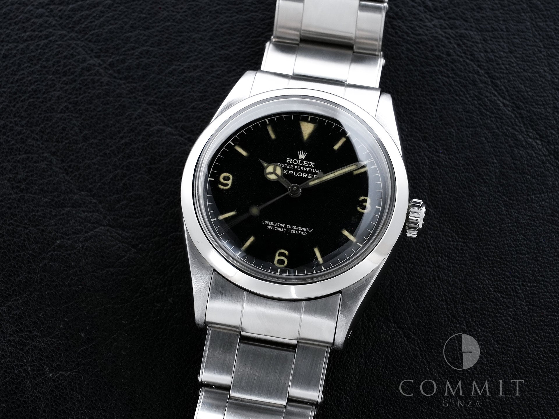 Rolex Explorer I Ref. 1016 Stainless Steel Black Dial Used scmpxexc
