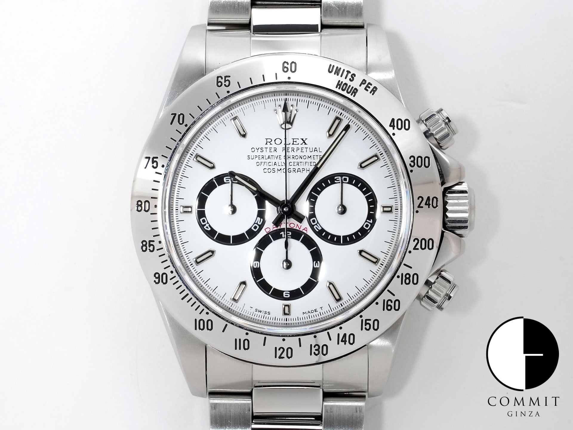 ロレックス デイトナ エルプリメロ Ref.16520 ステンレススチール ホワイト文字盤 中古 yjyvxhfw